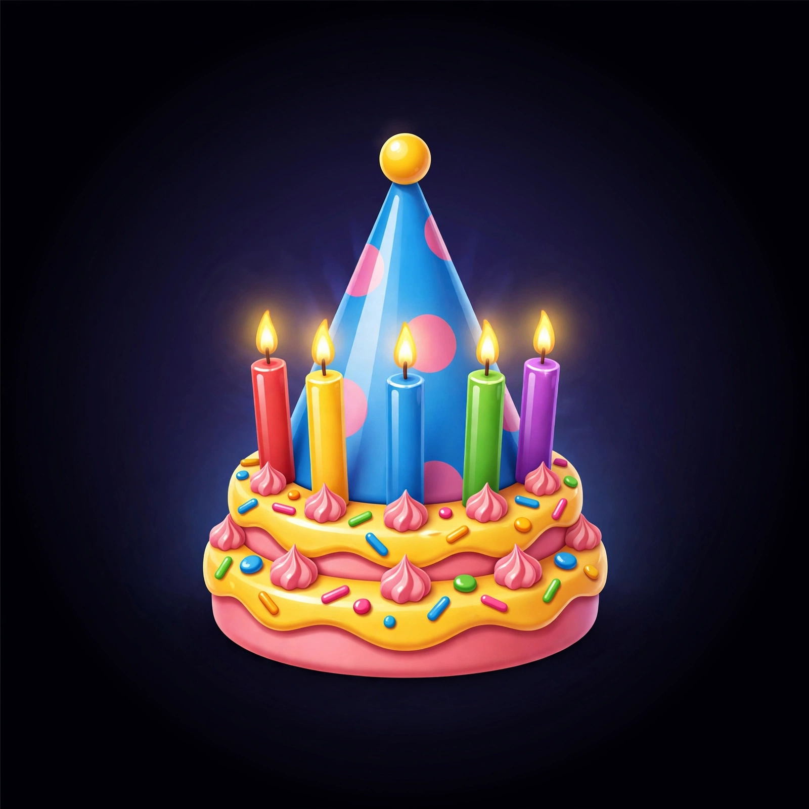 Anniversary Cake Hat