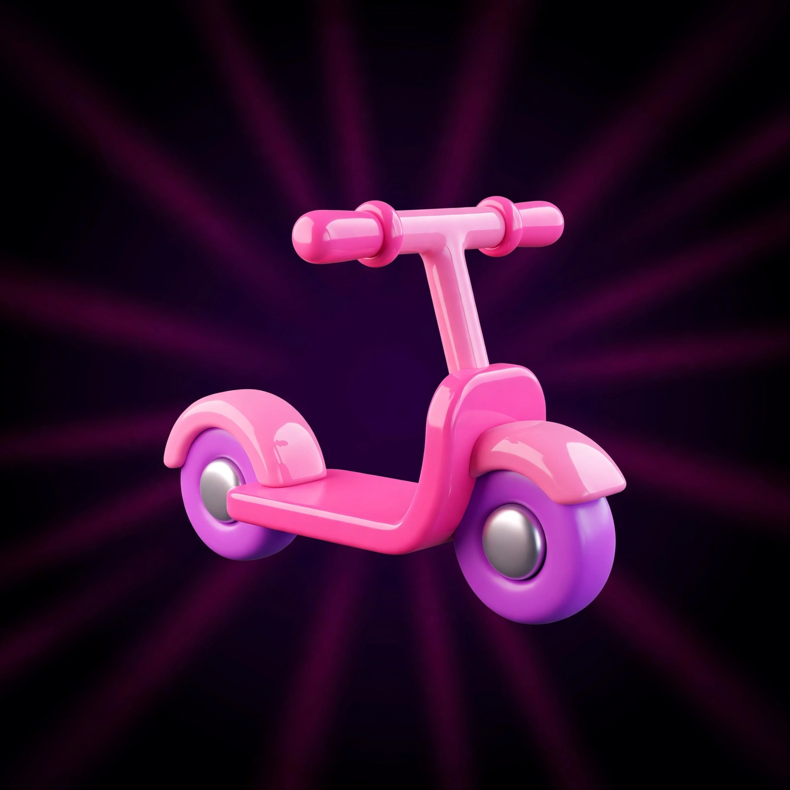 Pink Scooter